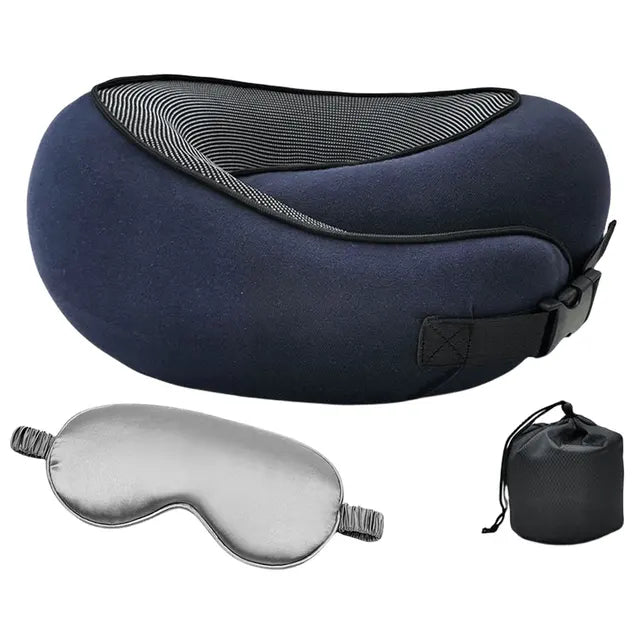 Snail Memory Foam Travel Pillow