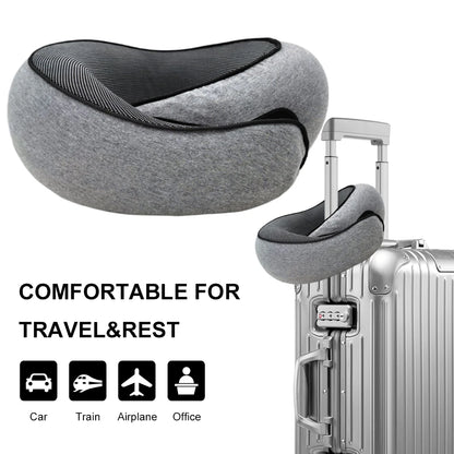 Snail Memory Foam Travel Pillow
