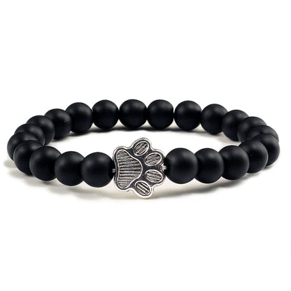 Lava Paw Stone Bracelet