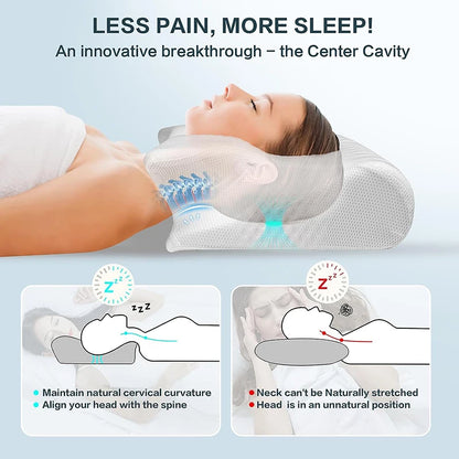 Memory Foam Neck Support Pillow