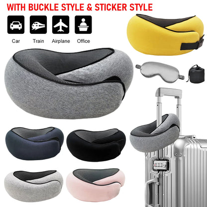Snail Memory Foam Travel Pillow