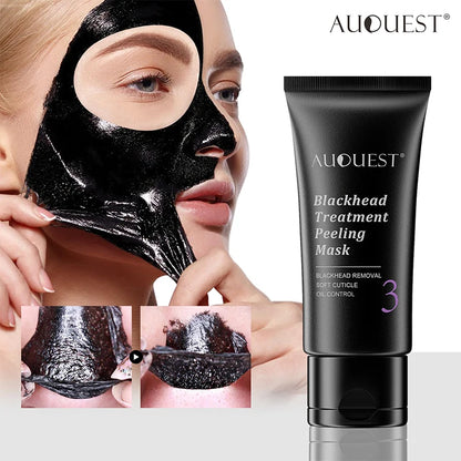 AuQuest Charcoal Blackhead Peel Mask