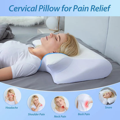 Memory Foam Neck Support Pillow