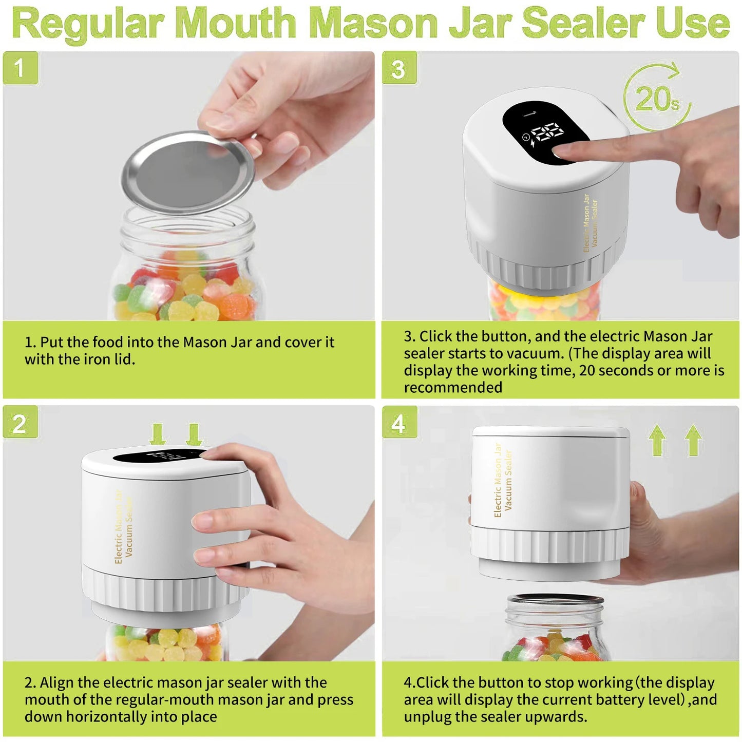 Mason Pro Jar Sealer