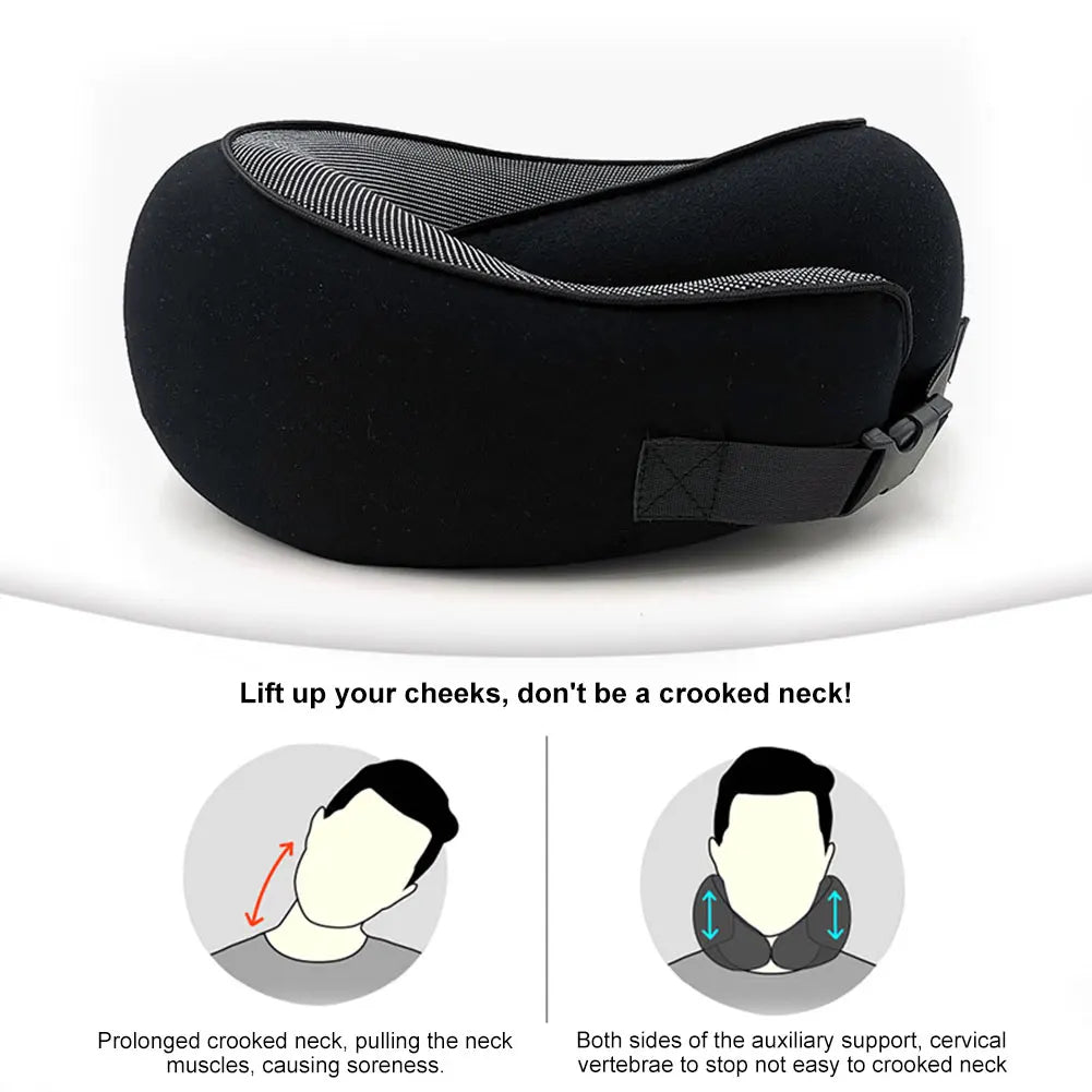 Snail Memory Foam Travel Pillow